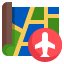 airport, map, location, placeholder, street 