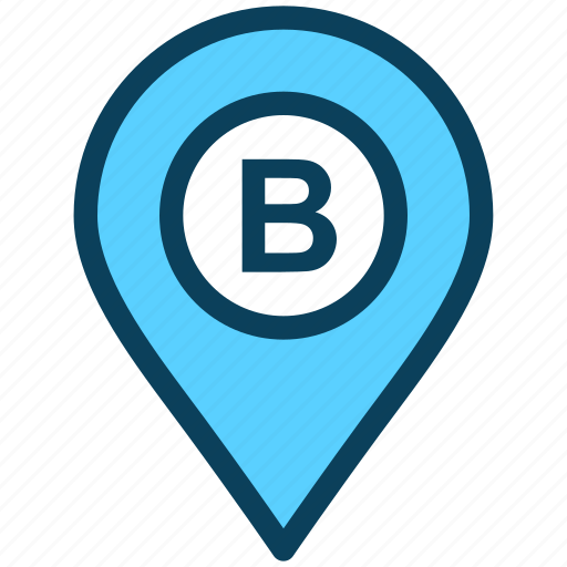 Location, map, pin, place, gps, b icon - Download on Iconfinder