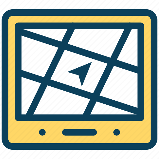Location, map, road, route, direction, gps icon - Download on Iconfinder