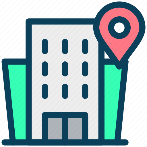 Location, map, pin, place, office, navigation icon - Download on Iconfinder
