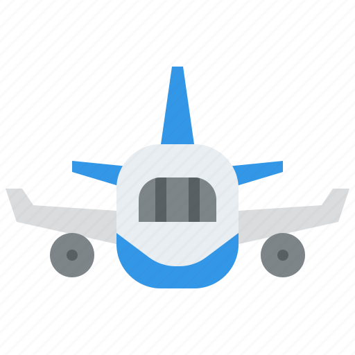 Airplane, map, transit, transportation icon - Download on Iconfinder