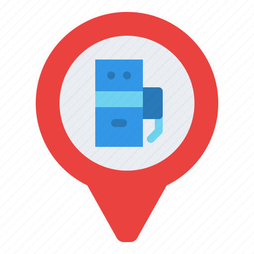 Gas, location, pin, station icon - Download on Iconfinder