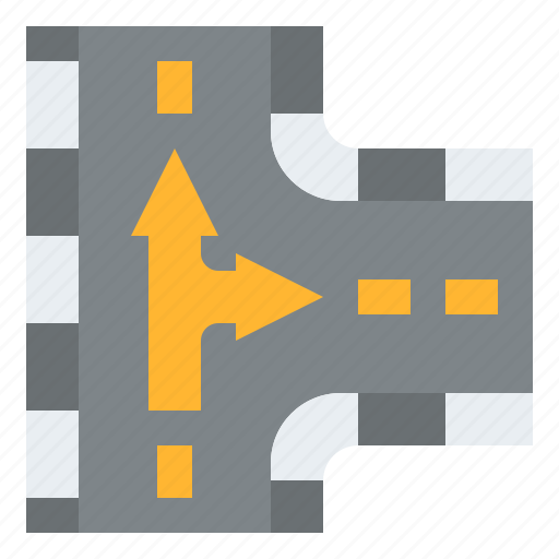 Arrow, direction, road, traffic icon - Download on Iconfinder