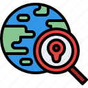 pin, position, search, world