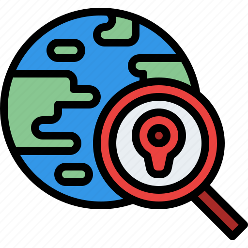 Pin, position, search, world icon - Download on Iconfinder