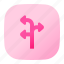 direction, arrow, guide, road, way, signaling 