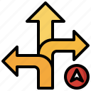 direction, way, road, sign, arrows, route