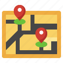 map, pointer, location, placeholder, position