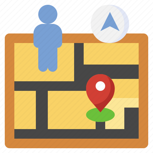 Street, view, maps, places, localization, pin icon - Download on Iconfinder