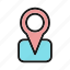 map, location, navigation, pin 