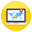 online map, online direction, gps, navigation, geolocation
