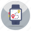 smartwatch location, direction, gps, smartband, navigation 