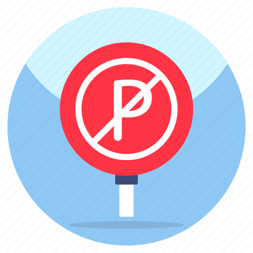 No parking, parking ban, parking forbidden, stop parking, parking prohibition icon - Download on Iconfinder