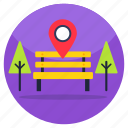 park location, direction, gps, navigation, geolocation
