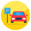 car parking, automobile parking, parking lot, parking space, parking area 