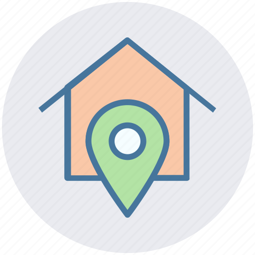 General, home, home position, house, location, pin, position icon - Download on Iconfinder