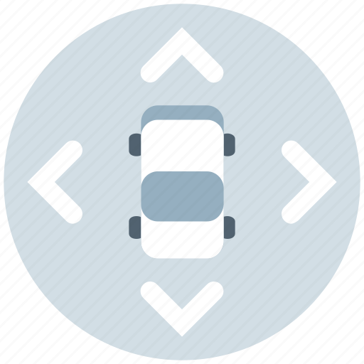 Arrows, car, direction, navigation, road, vehicle icon - Download on Iconfinder