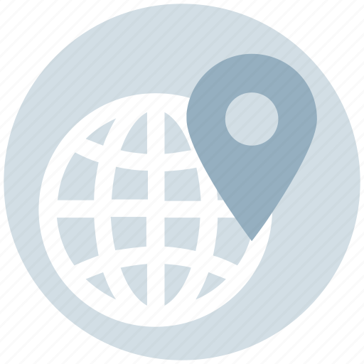 Earth, global, international, navigation, pin, world, world globe icon - Download on Iconfinder
