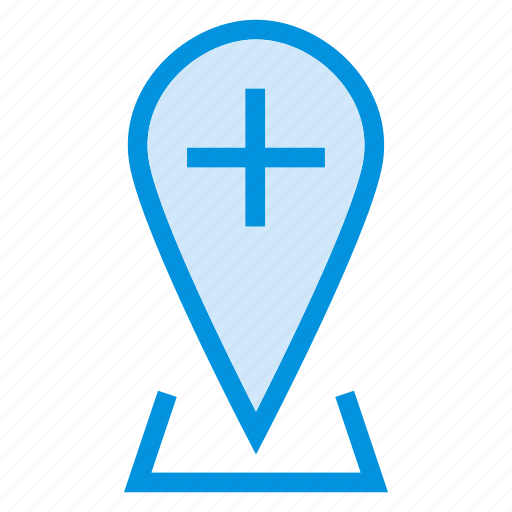 Add, gps, location, map, more, navigation, plus icon - Download on Iconfinder