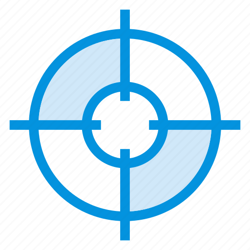 Circle, focus, goal, map, navigation, position, target icon - Download on Iconfinder