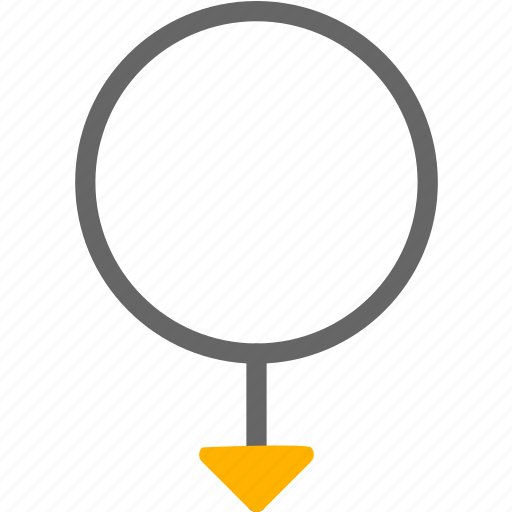 Gender, arrow, navigation, map, pin icon - Download on Iconfinder