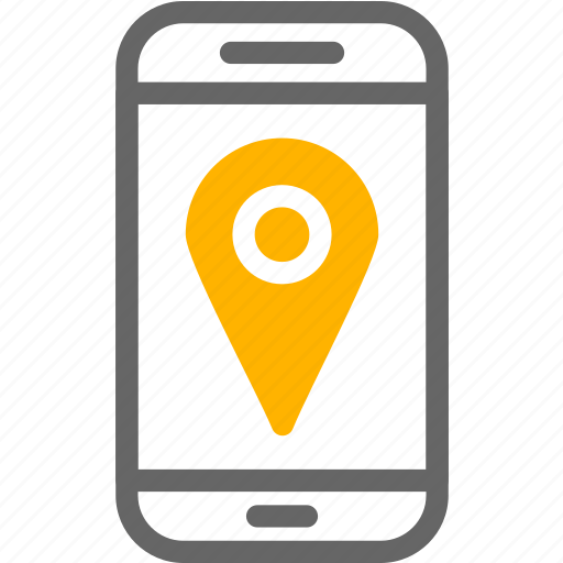 Location, mobile, map icon - Download on Iconfinder