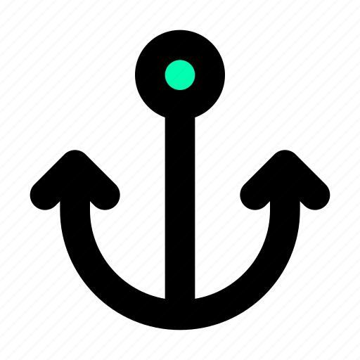 Anchor, sign, shape, navigation icon - Download on Iconfinder