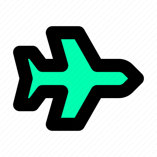 Plane, fly, airplane, flight, aircraft icon - Download on Iconfinder