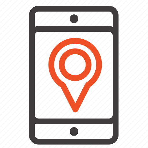 Cell, location, map, mobile icon - Download on Iconfinder