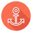 gps, location, map, navigation, pin, pointer, anchor silhouette 