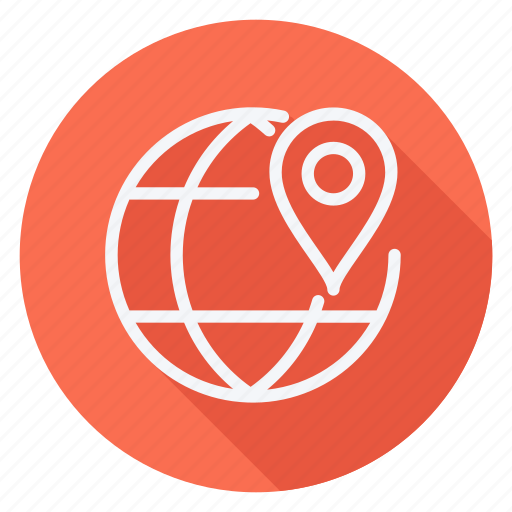 Gps, location, map, navigation, pin, pointer, world icon - Download on Iconfinder