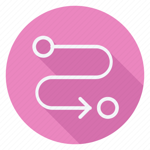 Gps, location, map, navigation, pointer, marker, segment path icon - Download on Iconfinder