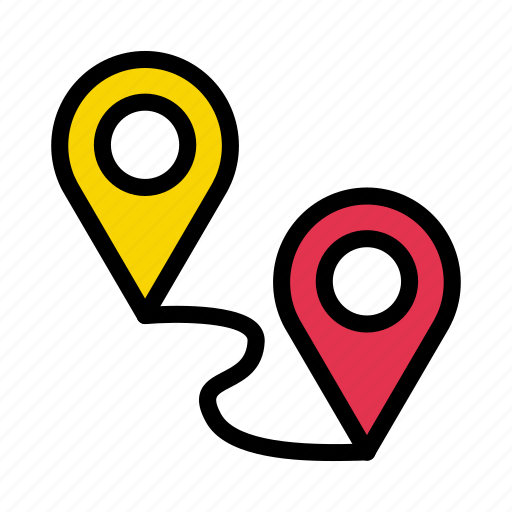 Location, map, pin, pointer, track icon - Download on Iconfinder