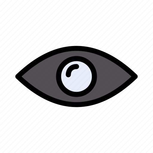 Eye, location, map, seen, view icon - Download on Iconfinder