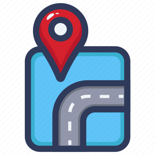 Gps, location, map, navigation, navigator, place, road map icon - Download on Iconfinder