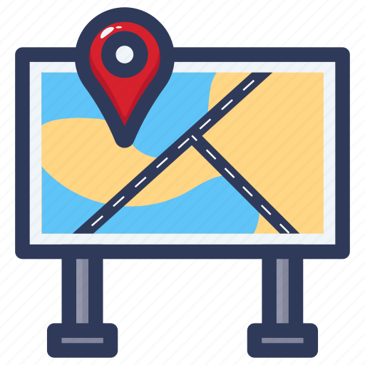 Location, map, navigation, navigator, place, road map, navigate icon - Download on Iconfinder