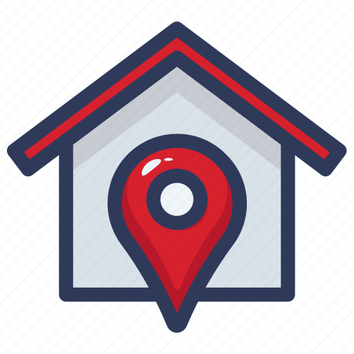 Location, map, navigation, navigator, place, home location icon - Download on Iconfinder