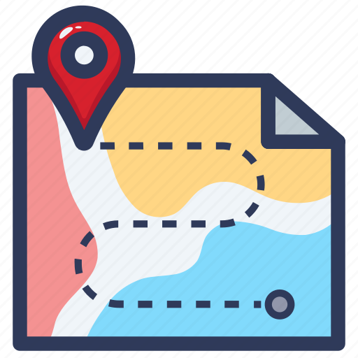 Gps, location, map, navigation, navigator, place icon - Download on Iconfinder