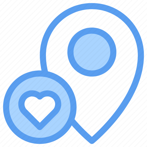 Favourite, location, gps, map, marker icon - Download on Iconfinder