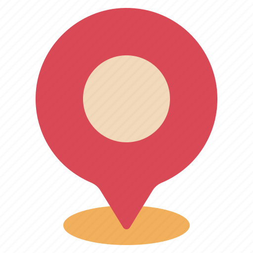 Location, pin, direction, arrow, place, gps, map icon - Download on Iconfinder