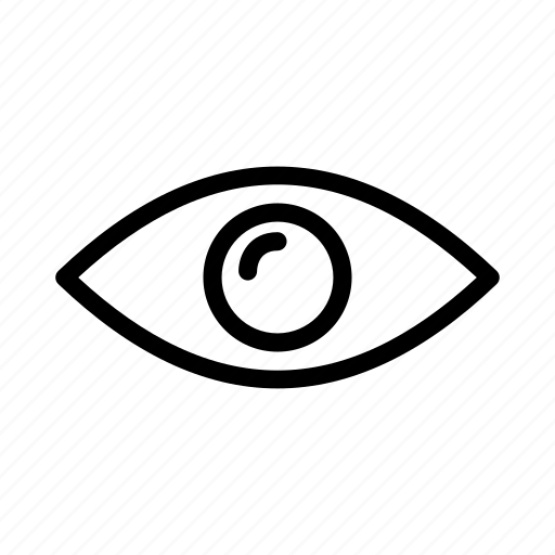 Eye, location, map, seen, view icon - Download on Iconfinder