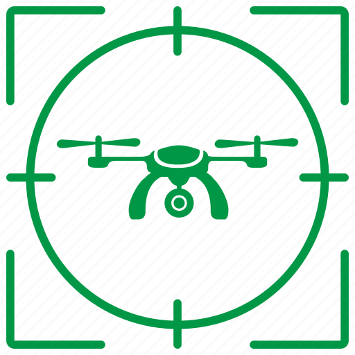 Camera, drone, fly, modern, record, robot, target icon - Download on Iconfinder