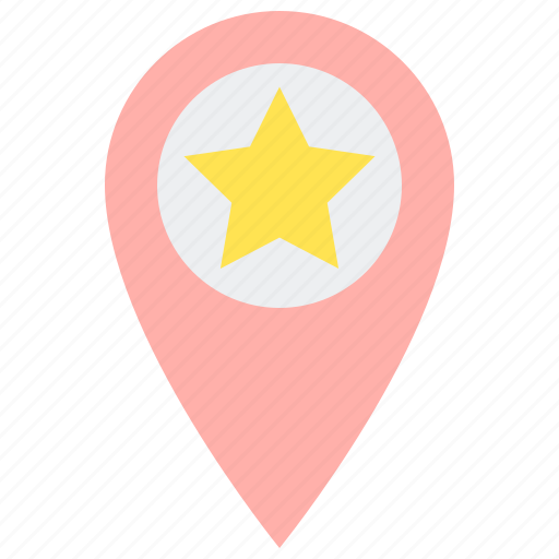 Destination, favorite, map, navigation icon - Download on Iconfinder