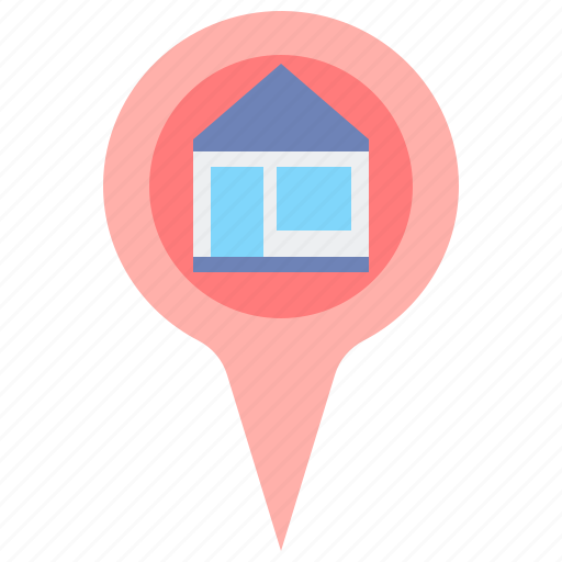 Destination, home, map, pin icon - Download on Iconfinder