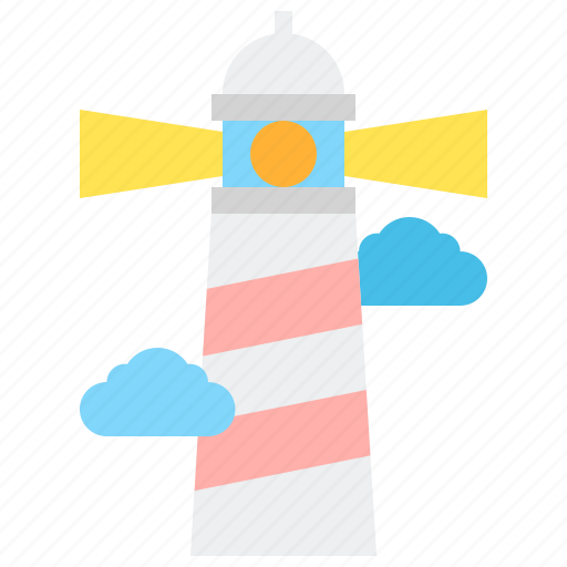 Light, lighthouse, sea icon - Download on Iconfinder