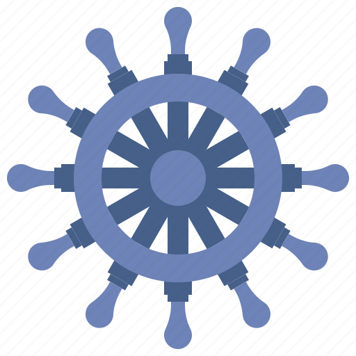 Boat, nautical, wheel icon - Download on Iconfinder
