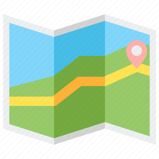 Destination, map, paper icon - Download on Iconfinder