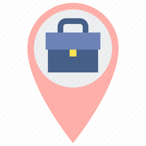 Destination, pin, work icon - Download on Iconfinder