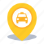 cab, gps, location, map pin, pin, taxi station 