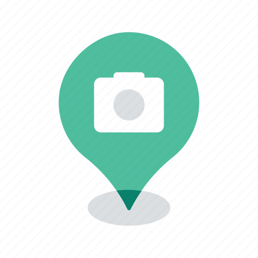 Camera, location, map, navigation, photography, pin, pointer icon - Download on Iconfinder
